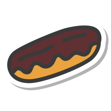 Yiyecek ve içecek illüstrasyon ekini