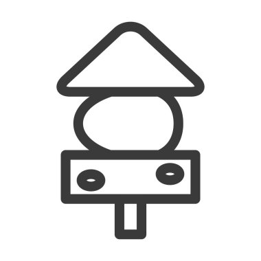 Yiyecek ve içecek illüstrasyonu Oden