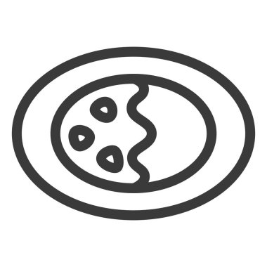 Yemek ve içecek resimli köri