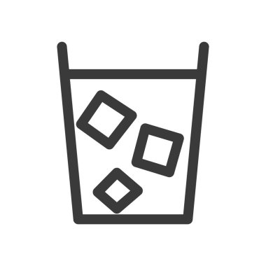 Yiyecek ve içecek illüstrasyon içecekleri