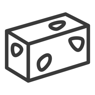 Yiyecek ve içecek resimli kestane rengi yokan.