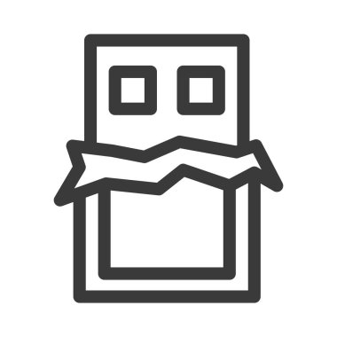 Yiyecek ve içecek illüstrasyon çikolatası