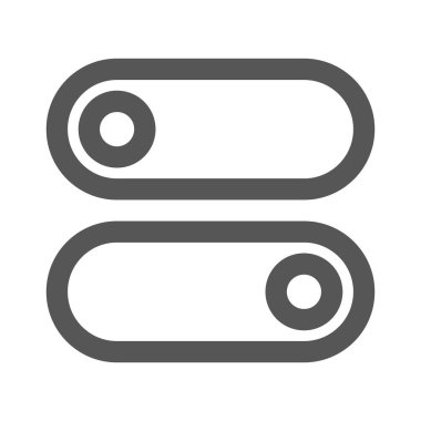 Mini simge kaydırma düğmesi