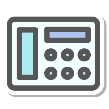 Mini simge sabit telefon