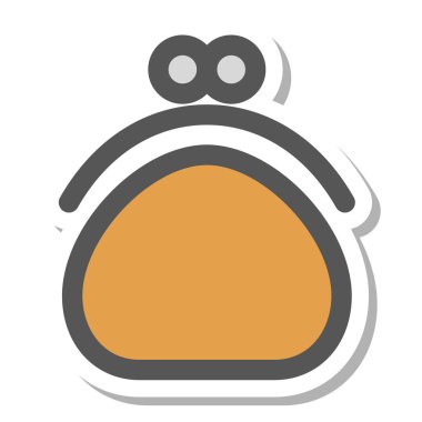 Mini ikon madeni para çantası