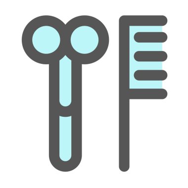 Mini ikon berber dükkanı.