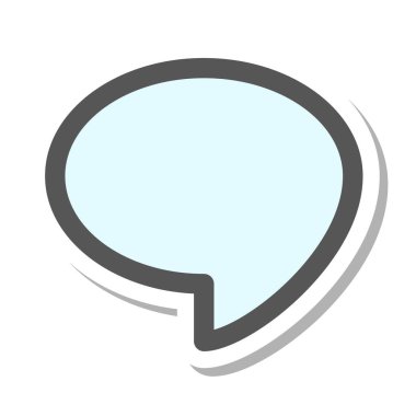 Mini simge konuşma balonu