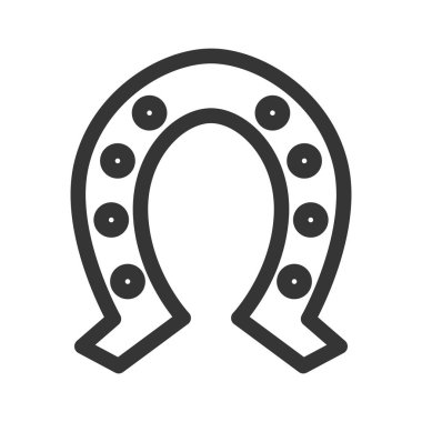 Eğlence ile ilgili basit tek öge simgesi: toynaklama