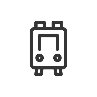 Kırtasiye tek öge simgesi okul çantası