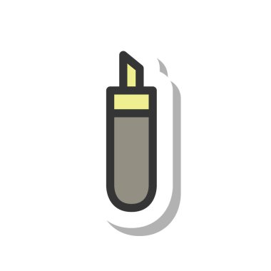 Kırtasiye tek öge fosforlu kalem