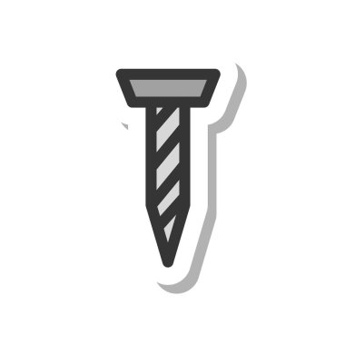 Tek araç simgesi vidası