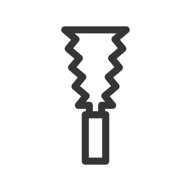 Tek araç simgesi testeresi