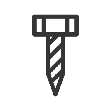 Tek araç simgesi vidası