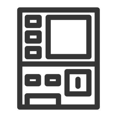 İstasyonla ilgili tek öge bilet otomatı