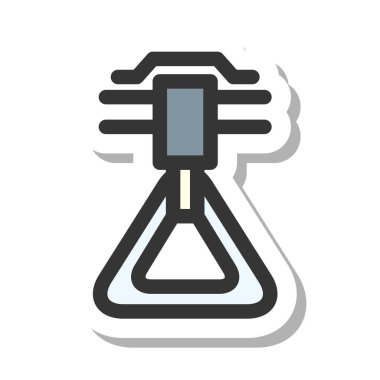 İstasyonla ilgili tek öge simgesi tırabzanı