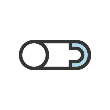 Basit bebek ürünleri ile ilgili tek öge simge emniyet iğnesi