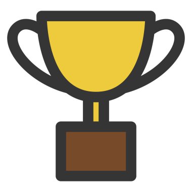 Basit iş simgesi simgesi ödülü