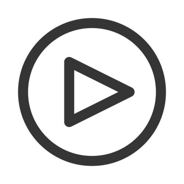 Basit iş tek öge simgesi çalması