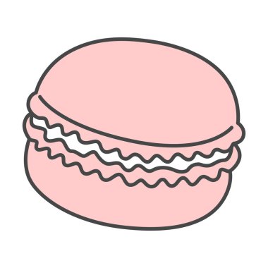 Tek öge simge resimli badem kurabiyesi tatlandırır