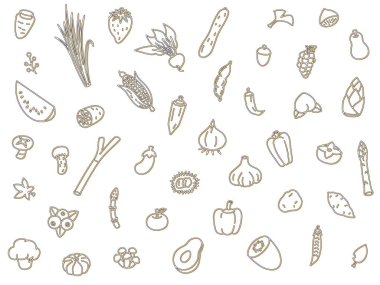 Sebze duvar kağıdı renk çizimi renk gölgesi