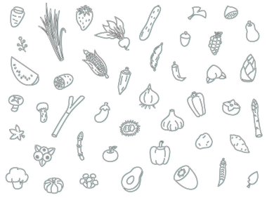 Sebze duvar kağıdı renk çizimi renk gölgesi