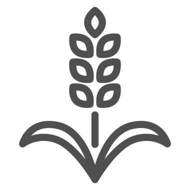 Basit sebze tek öge simgesi pirinç