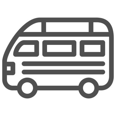 Basit araç simgesi simgesi ambulansı