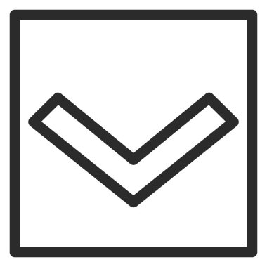 Basit bir tabela güvenli alanının tek bir çizimi