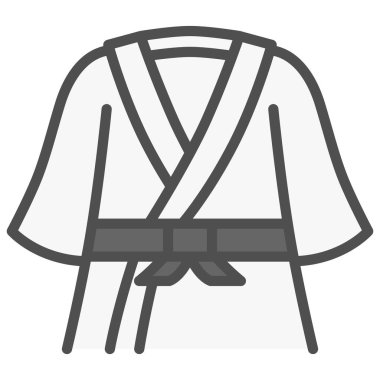 Basit spor ekipmanları Tek öge Judo üniforması