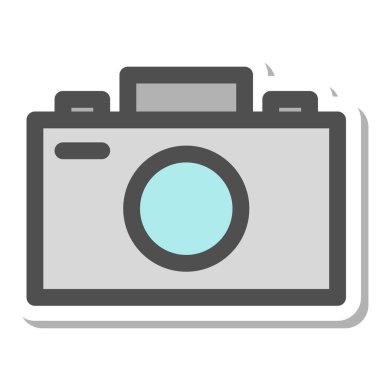 Basit elektriksel aygıt tek öge simge kamerası