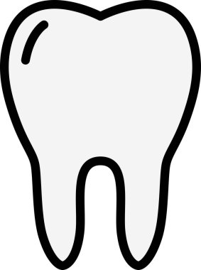 Mini renkli tıbbi simge dişi