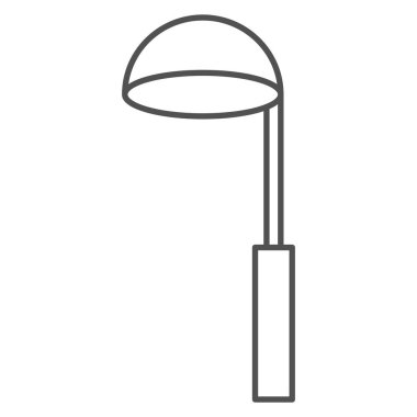 Günlük ihtiyaçlar kepçesinin tek öğe resimleme simgeleri