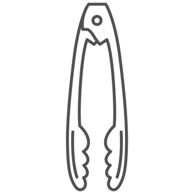 Günlük ihtiyaçlar maşasının tek bir resim simgesi