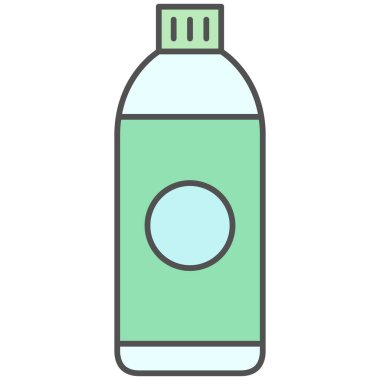 PET şişelerinin günlük ihtiyaçlarının tek bir resim simgesi