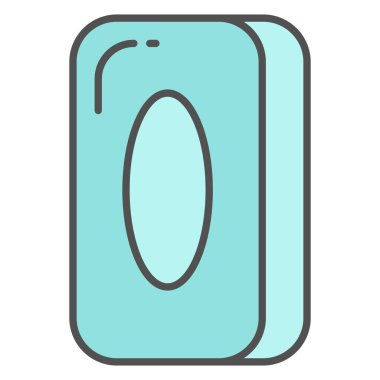 Günlük ihtiyaçlar sabununun tek öğe resim simgeleri