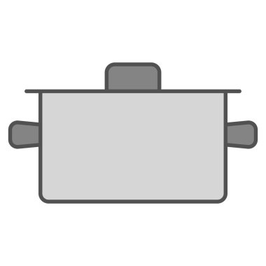 Günlük ihtiyaçlar çanağının tek öğe resimleme simgeleri