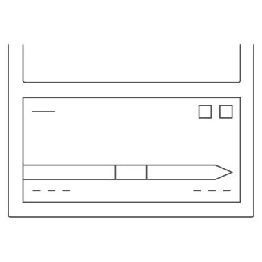 İstasyonla ilgili tek illüstrasyon simgesi istasyon panosu