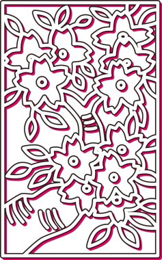 Renkli Gölge Hanafuda Yayoi Kiraz Çiçeği Mart Çiçeği Elbiseleri