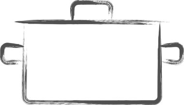 Günlük ihtiyaçlarla ilgili fırça çizilmiş resimler: Ot