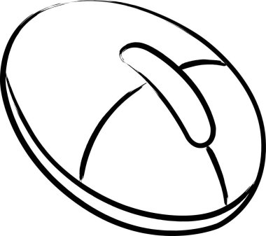 Fırça yazma iş simgesi faresi