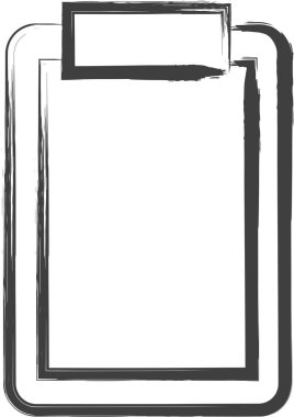 Fırça ile ilgili tıbbi tek bir illüstrasyon tıbbi kaydı