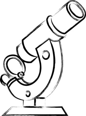 Tıbbi fırça çizim mikroskobu