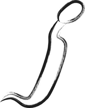 Mini fırça tek simge fasulye filizi yazıyor