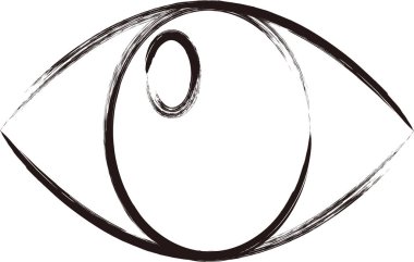 Fırça yazma iş simgesi gözü