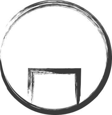 Mini-mini fırçayla çizilmiş yiyecek ve pirinç krakerleri.