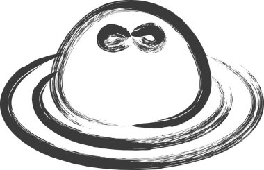 Mini-mini fırça ile çizilmiş yemek çizimi Tenshinhan