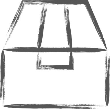 Mini simge valizleri yazarken fırçala