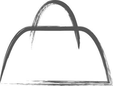 Mini simge çantası yazarken fırçala