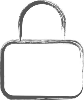 Mini simge kilidi yazarken fırçala