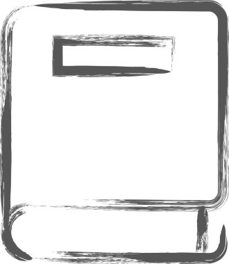 Mini simge kitabı yazarken fırçala